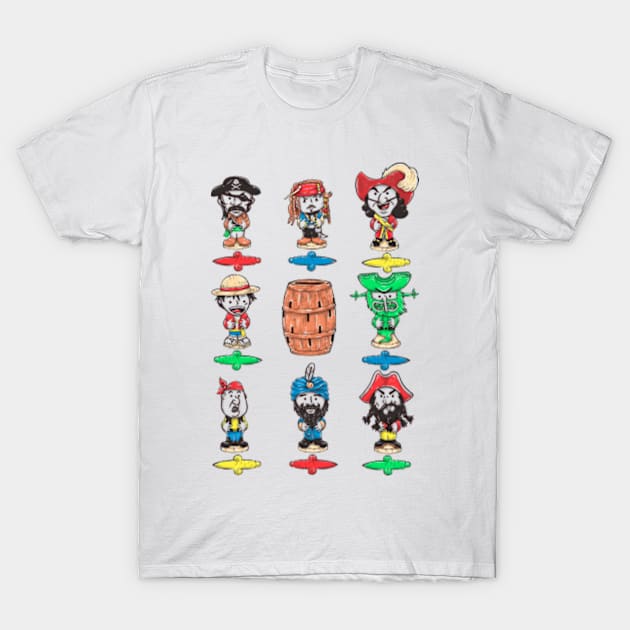 Toy Pirates T-Shirt by UmbertoVicente